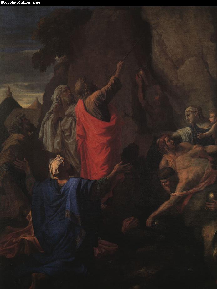 Nicolas Poussin Moses Bringing Forth Water from the Rock
